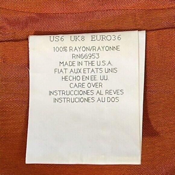 David Warren Dress, Sleeveless, V-Neck & Back, Lined, Side Zip, 6 - Picture 10 of 11